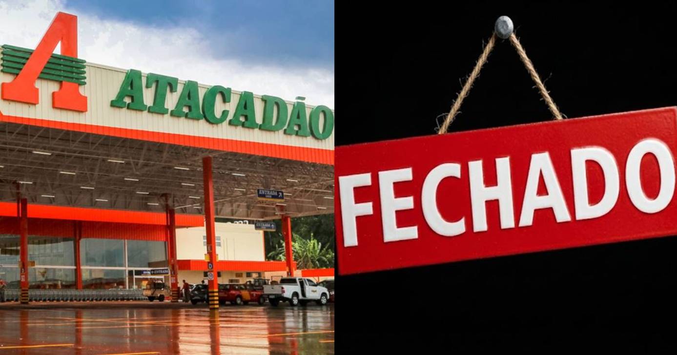 Ilustração Atacadão e mais supermercados deverão fechar em estado
