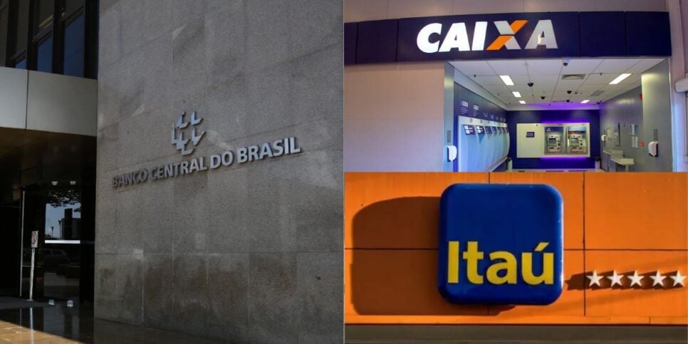 Banco Central comunica saque extra na Caixa, Itaú e outros (Reprodução: Montagem TV Foco)