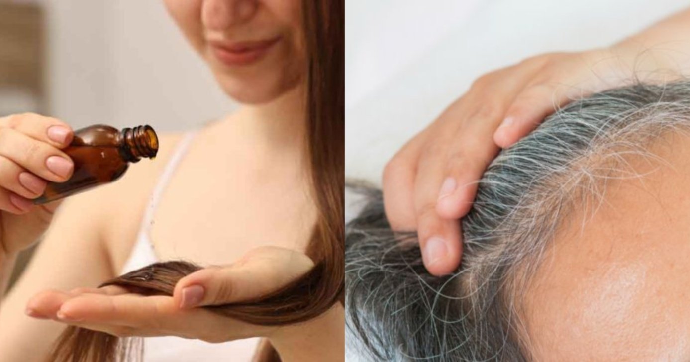 2 óleos naturais escurecem o cabelo sem precisar de tinta - Montagem/TV FOCO