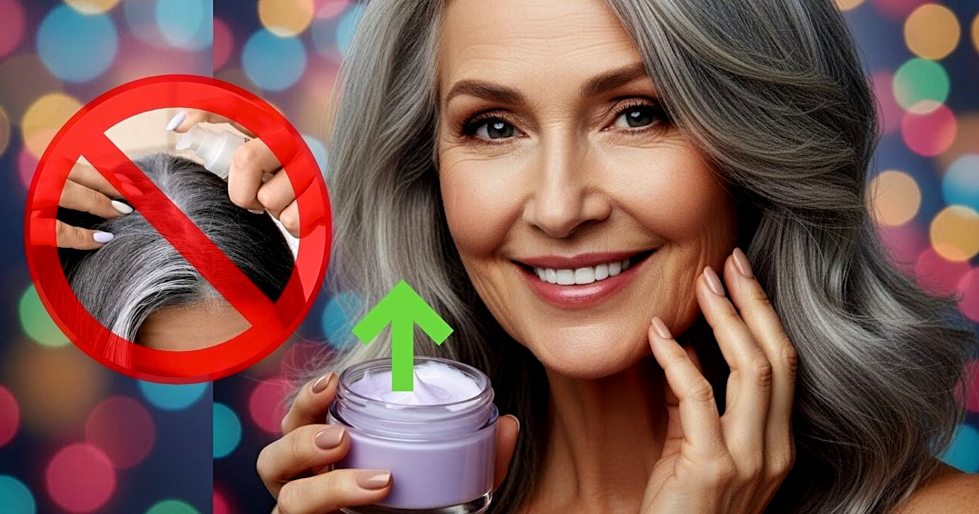 Saiba como manter os cabelos grisalhos sempre bonitos e bem hidratados (Foto Reprodução/Montagem/Lennita/Canva/TV Foco/GMN)