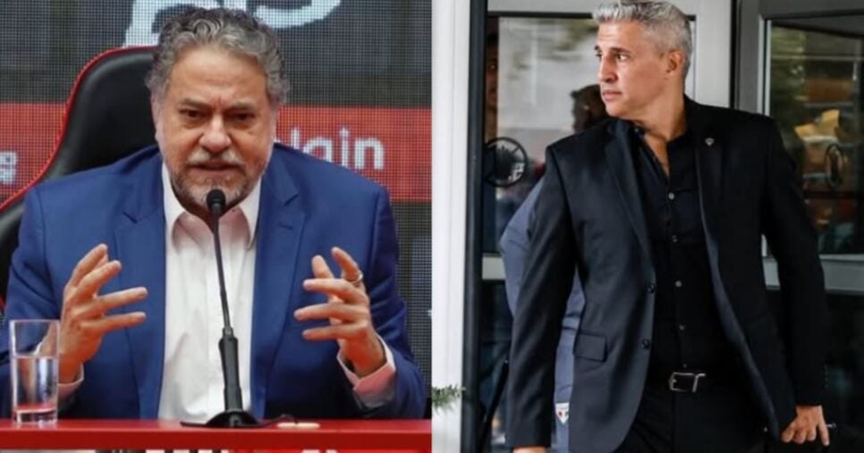 Presidente do São Paulo comunica o que acontecerá em 2026 - Foto: Montagem/Instagram