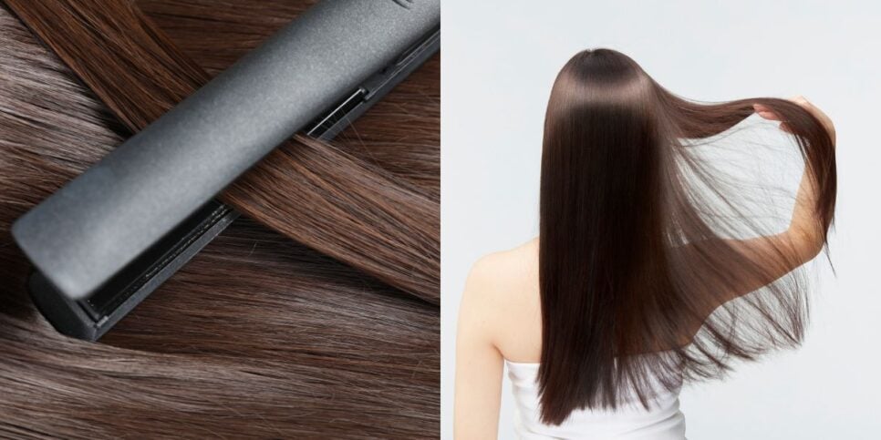 Alise seu cabelo com receita natural e longe da chapinha (Reprodução: Montagem TV Foco)