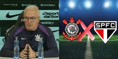 Dorival Jr perde 2 craques contra o São Paulo (Reprodução: Youtube)
