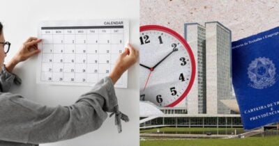 Preparo de nova lei para redução da carga horária aos CLTs - Foto; Montagem