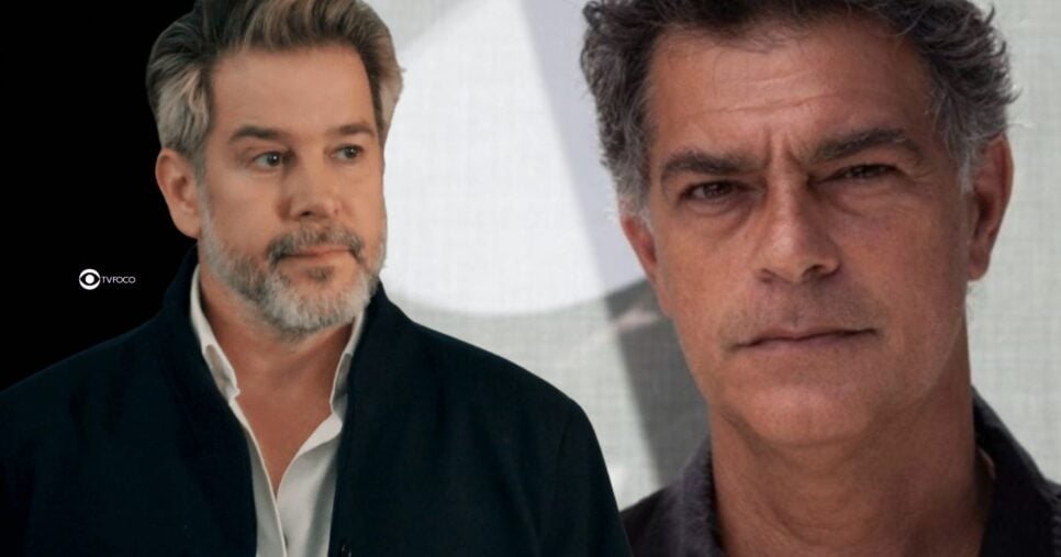 Ferette e Rogério em Três Graças (Foto: Reprodução / Globo / Montagem TV Foco)