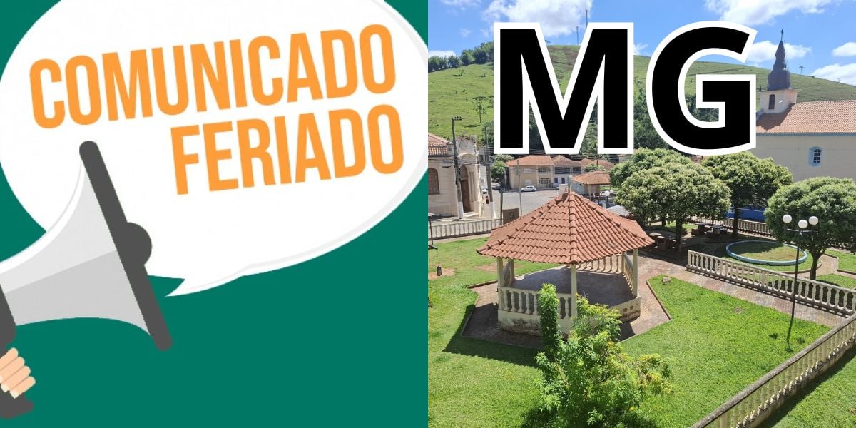 Feriado confirmado em cidade de Minas Gerais (Reprodução: Montagem TV Foco)