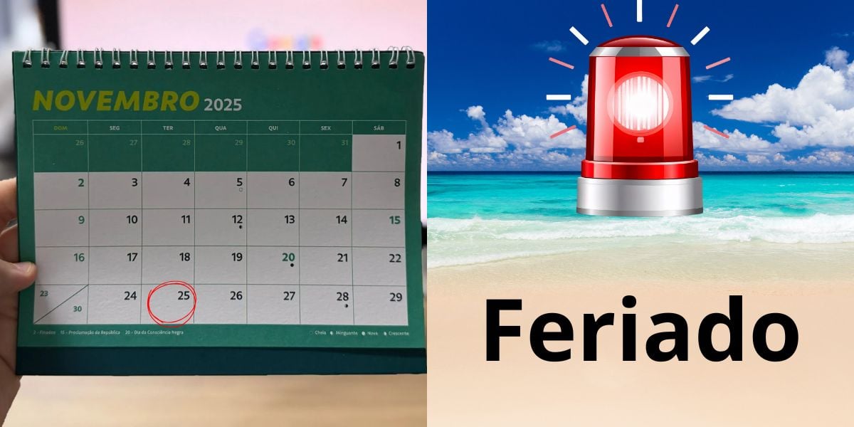 Feriado em cidade do Rio de Janeiro na terça 25 (Reprodução: Montagem TV Foco)