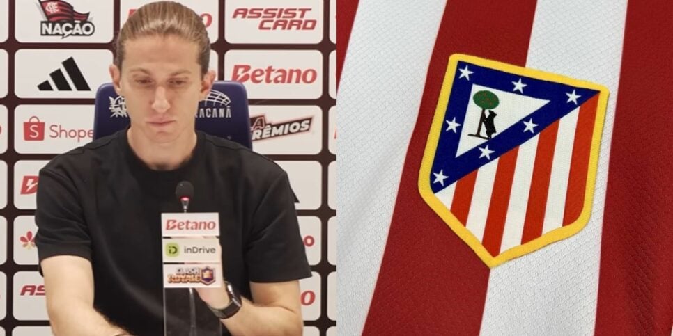 Filipe Luís está no radar do Atlético Madrid (Reprodução: Youtube)