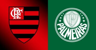 Flamengo atropela o Palmeiras e arranca 2 joias - Montagem/TV FOCO