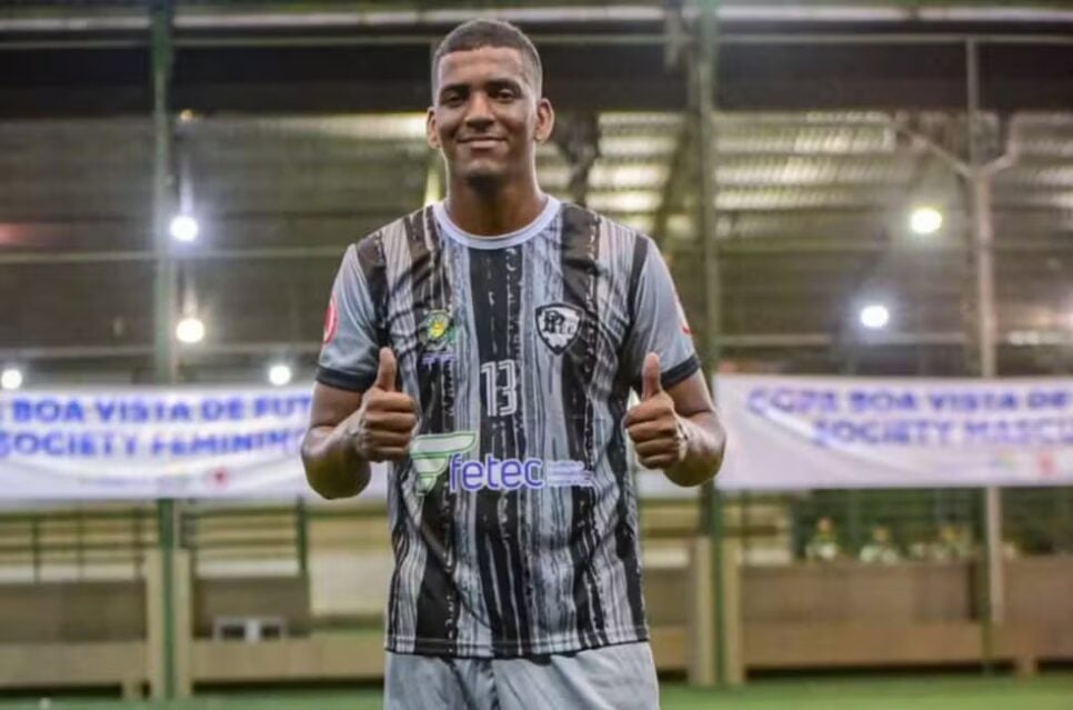 Jogador de futebol amado Sueverto Pereira Cavalcante, morreu aos 28 anos (Foto: Reprodução/Instagram/Pedra Pintaca E.C)
