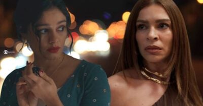 Gerluce e Arminda em Três Graças (Foto: Reprodução / Globo / Montagem TV Foco)