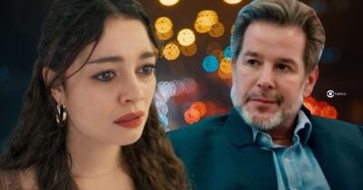 Gerluce e Ferette em Três Graças (Foto: Reprodução / Globo / Montagem TV Foco)