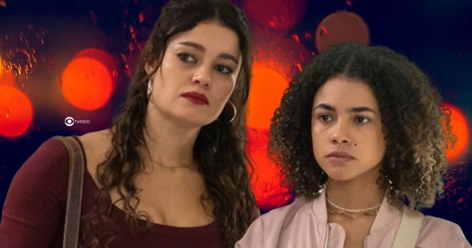 Gerluce e Joélly em Três Graças (Foto: Reprodução / Globo / Montagem TV Foco)