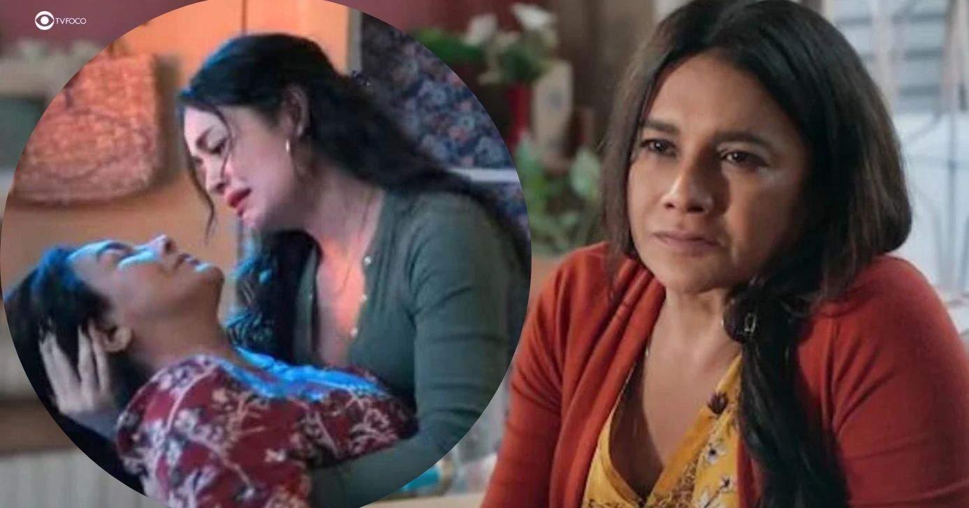 Gerluce e Lígia em Três Graças (Foto: Reprodução / Globo / Montagem TV Foco)