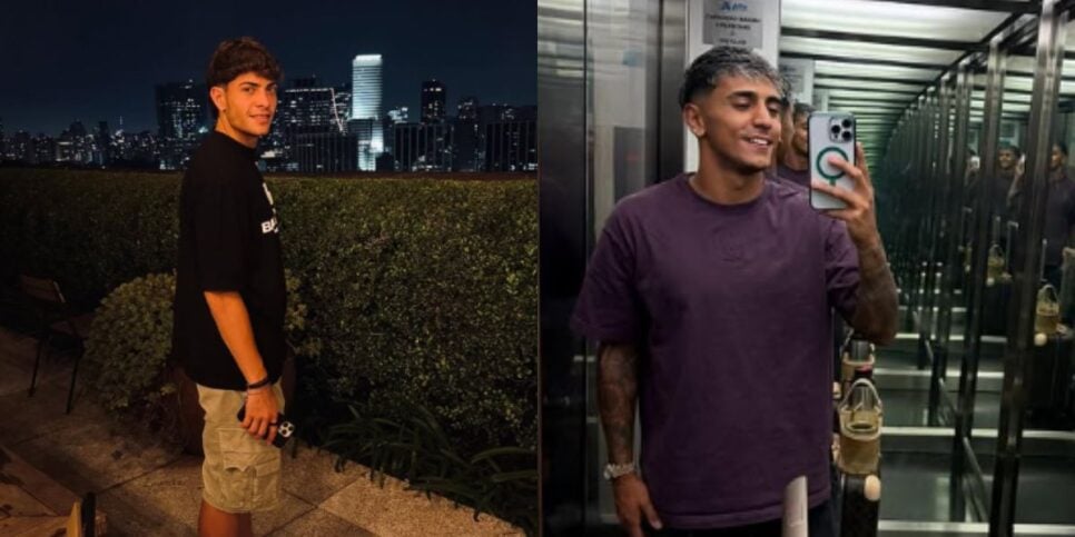 Giay e Facundo Torres estão suspensos no Brasileirão (Reprodução: Instagram)