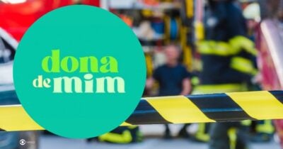 Ilustração de acidente em Dona de Mim (Foto: Reprodução / Globo / Montagem TV Foco)