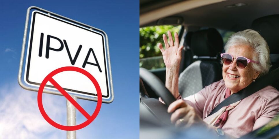 IPVA pode ficar isento aos idosos em um estado brasileiro (Reprodução: Montagem TV Foco)