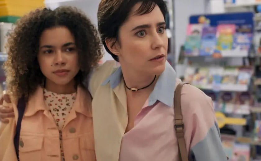 Joélly e Samira em Três Graças (Foto: Reprodução / Globo)
