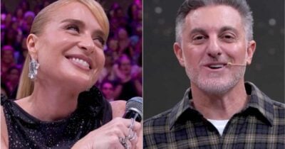 Luciano Huck e Angélica durante o Domingão (Foto: Reprodução/ Internet)