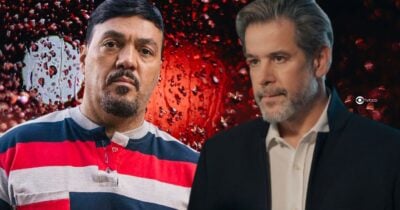 Misael e Ferette em Três Graças (Foto: Reprodução / Globo / Montagem TV Foco)