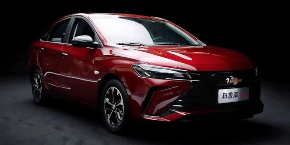 Novo Monza comercializado na China (Reprodução: Divulgação/Chevrolet)