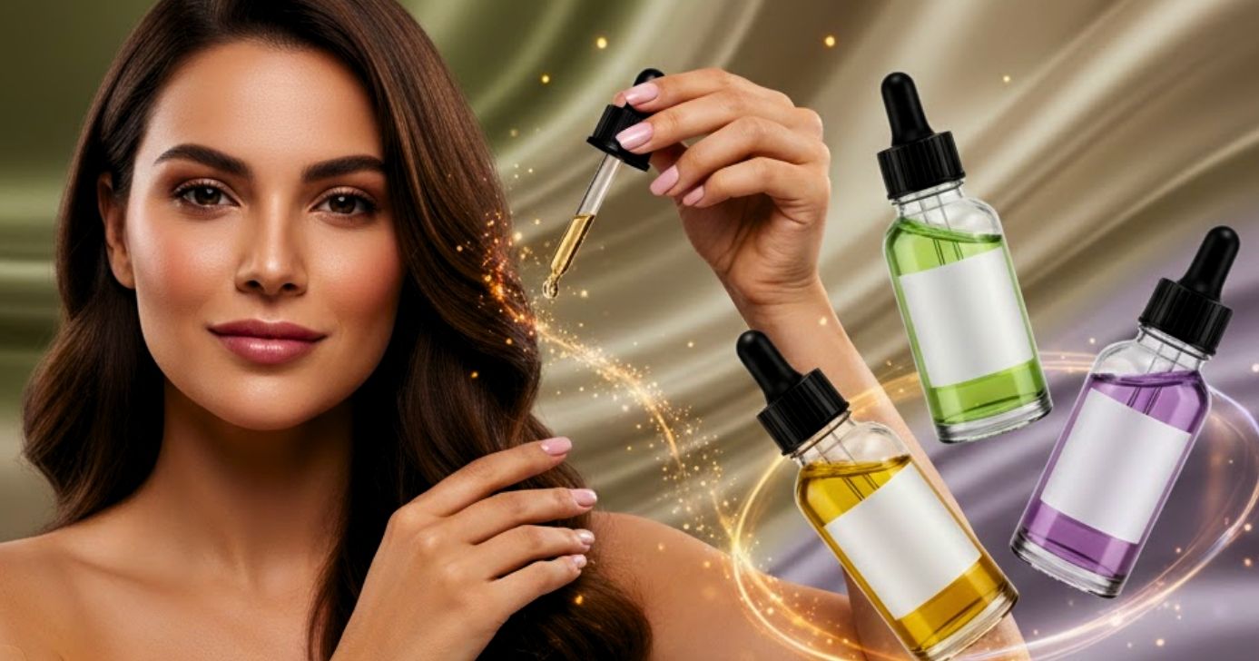 Saiba quais são os óleos essenciais que servem para unhas, cabelos e pele (Foto Reprodução/Montagem/TV Foco/Canva/Lennita/GMN)