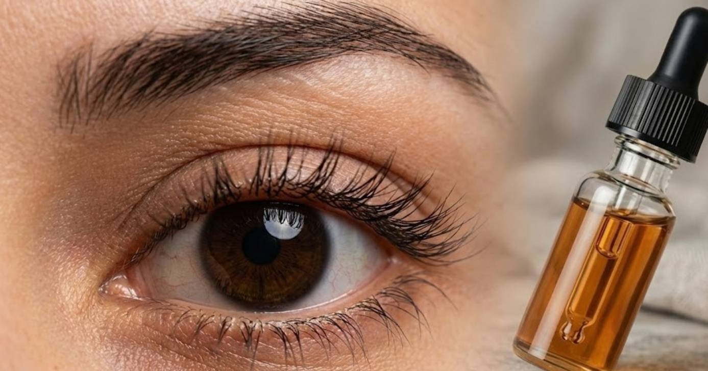 Óleo natural garante sobrancelhas volumosas