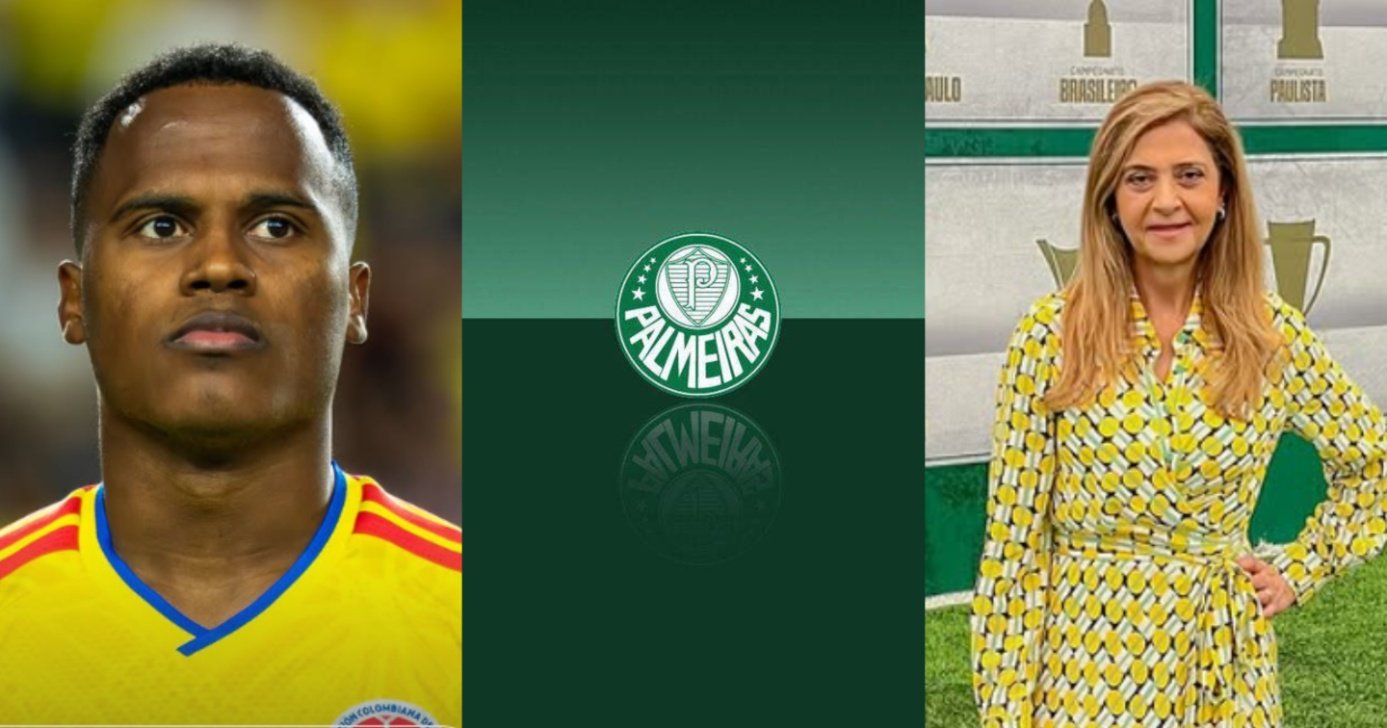 Leila dá aval e Palmeiras arma chegada de Arias e+3 - Montagem/TV FOCO/Instagram