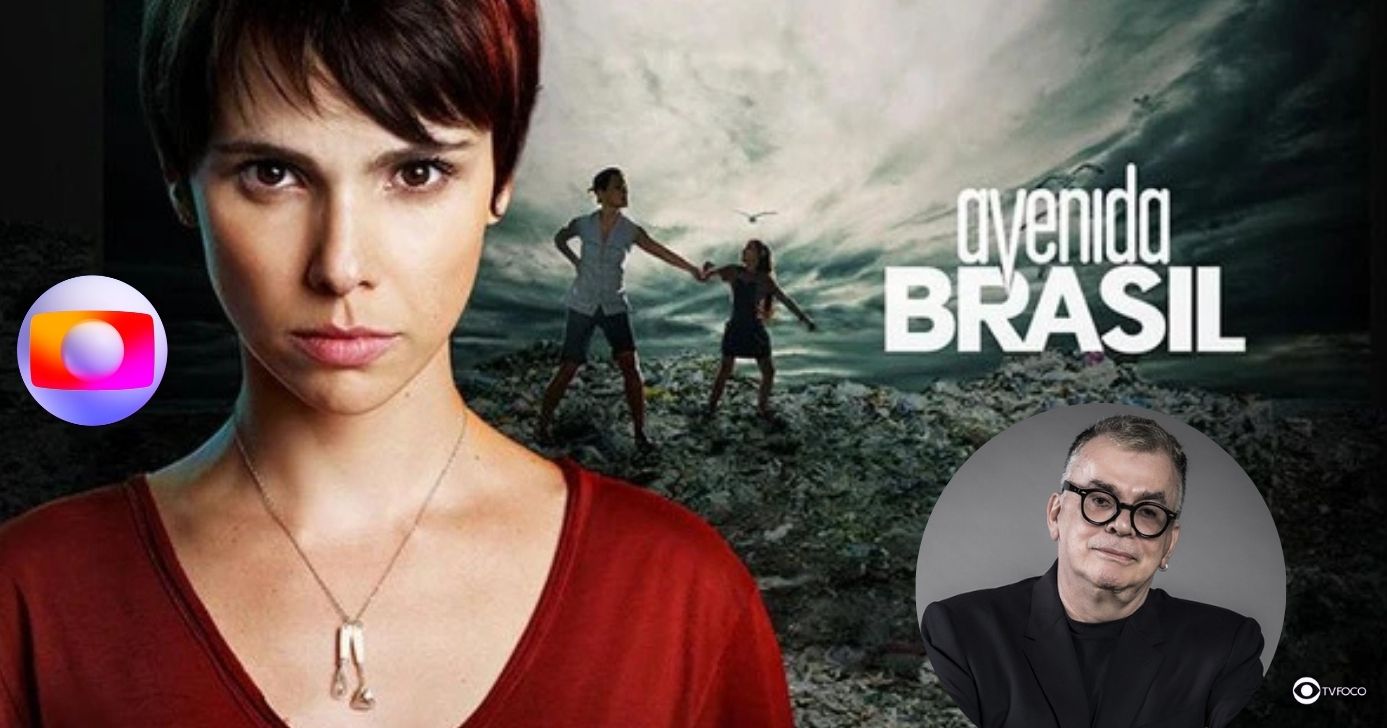 Protagonistas de Avenida Brasil e Walcyr Carrasco (Foto: Reprodução / Globo / Montagem TV Foco)