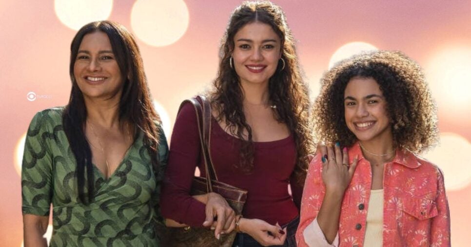 Lígia, Gerluce e Joélly em Três Graças (Foto: Reprodução / Globo / Montagem TV Foco)