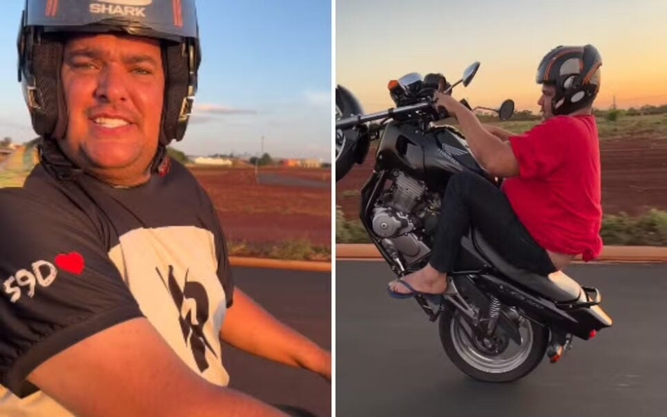 Renan Romero, conhecido como Gigante do Grau, acabou sendo morto a tiros (Foto: Reprodução/ Instagram)