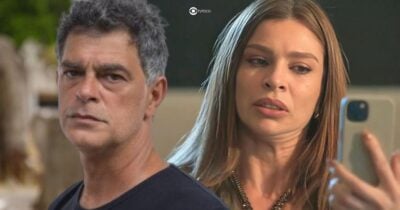 Rogério e Arminda em Três Graças (Foto: Reprodução / Globo / Montagem TV Foco)