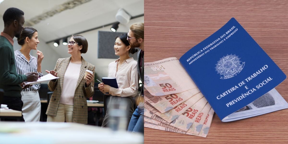 Salário mínimo de R$1.978 à lista de trabalhadores (Reprodução: Montagem TV Foco)