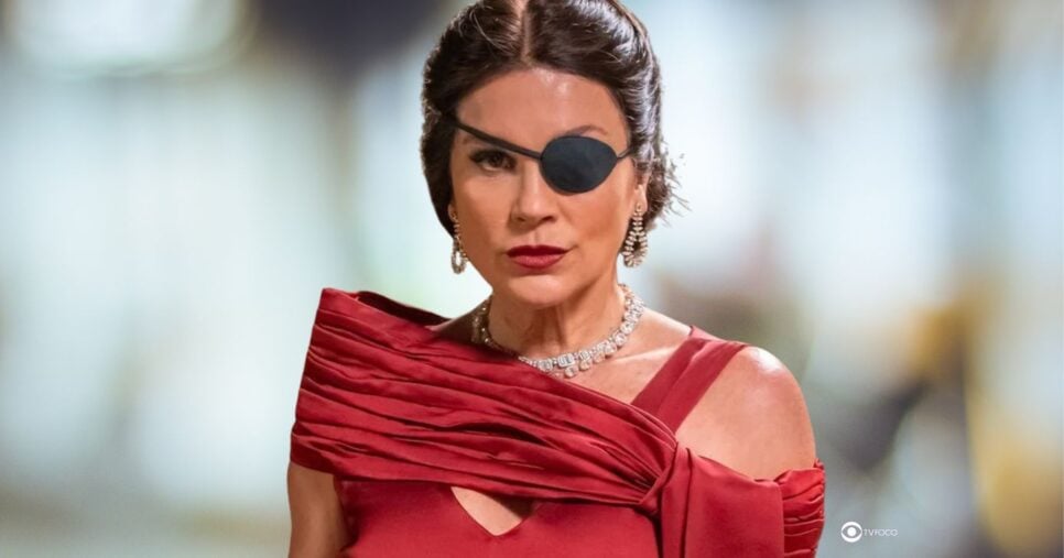 Sandra em Êta Mundo Melhor! (Foto: Reprodução / Globo / Montagem TV Foco)