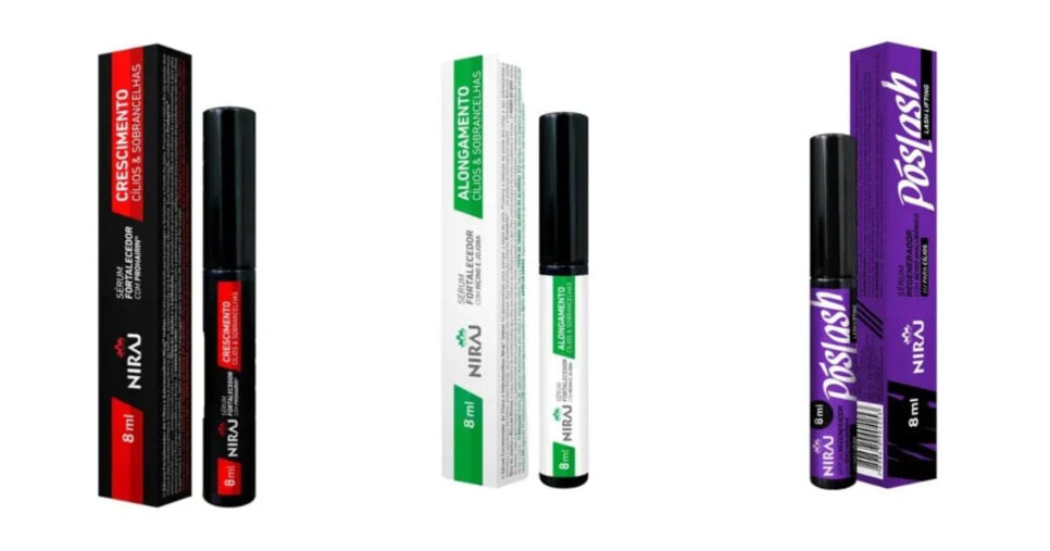 Séruns que ajudam a sobrancelha a crescer (Foto: Divulgação)