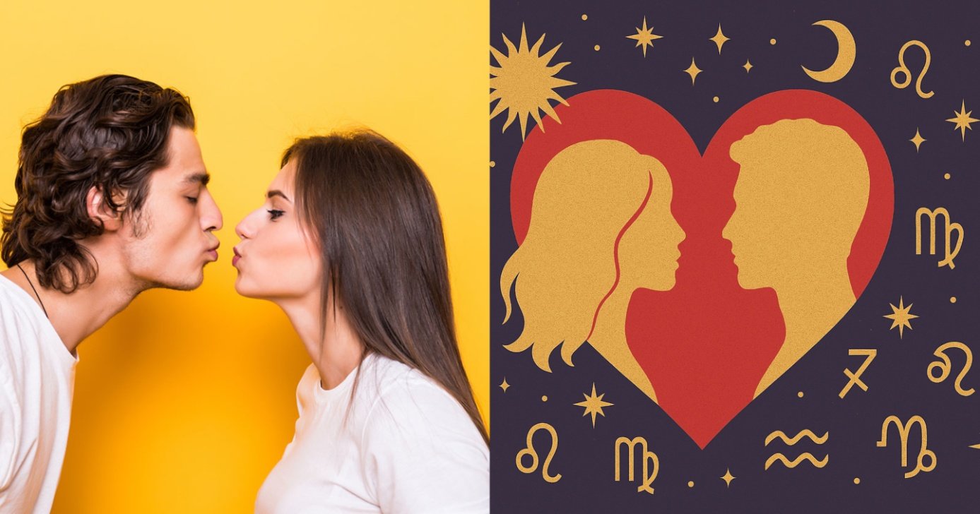 4 signos, incluindo escorpião na lista, são os que tem o melhor beijo de todo o zodíaco - Montagem/TV FOCO