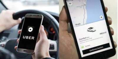 Motoristas da Uber atingido com mudanças no Comfort e Black (Reprodução: Montagem TV Foco)