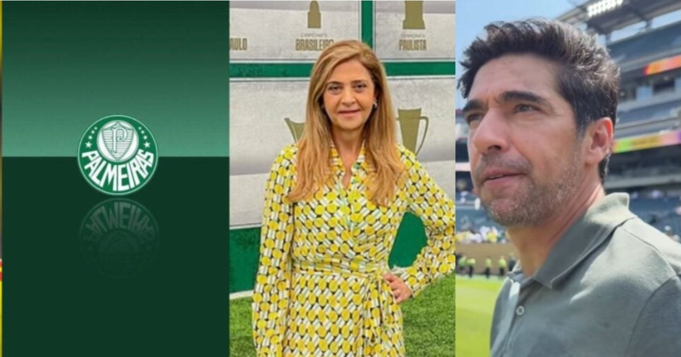 Abel vai sair do Palmeiras? Leila bate martelo - Montagem/TV FOCO
