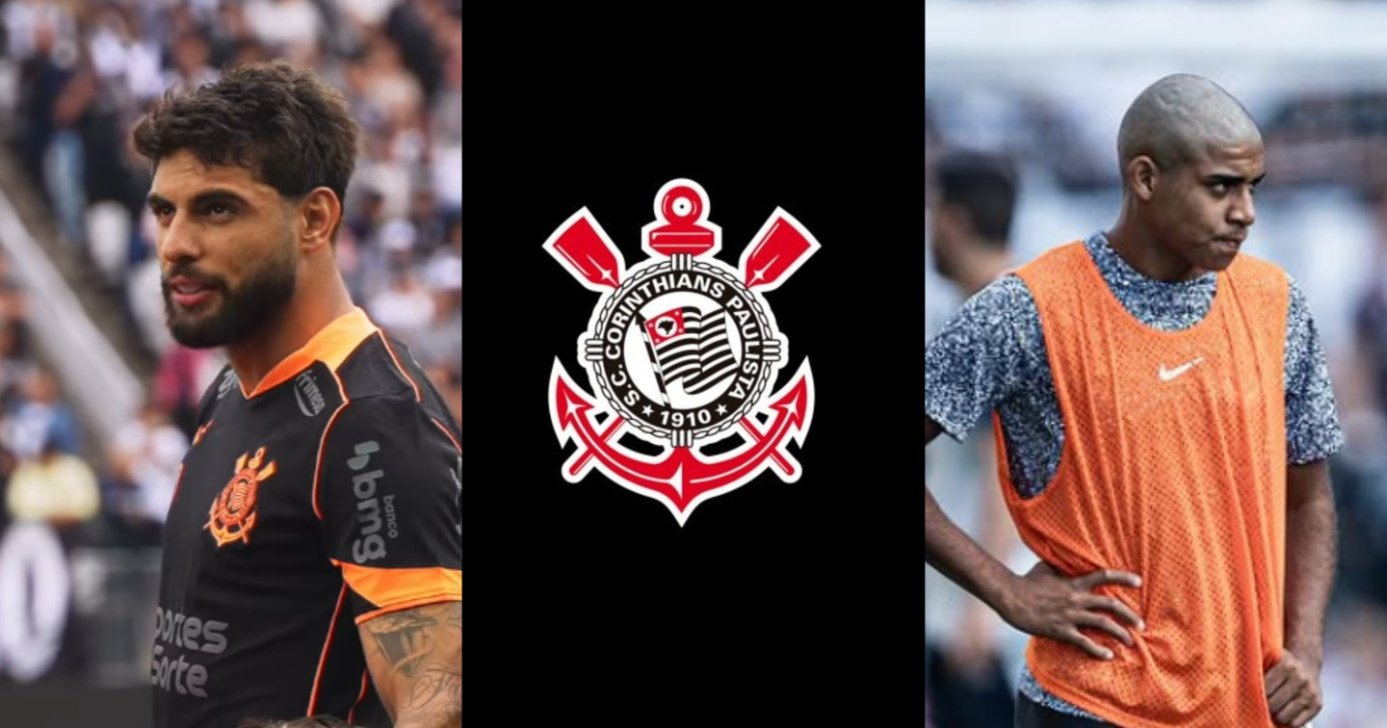 Corinthians aceita vender titulares por R$417M - Montagem/Instagram/TV FOCO