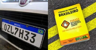 Tchau, CNH: Lei das placas informa 4 proibições no trânsito com risco de perda da habilitação (Foto Reprodução/Montagem/TV Foco/Canva/Paola)