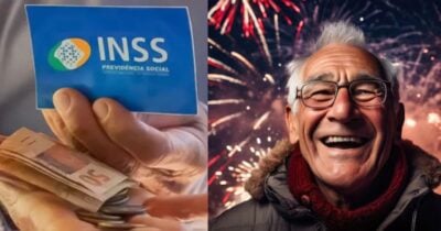 Presentão de Ano Novo para aposentados nesta quinta (01): Grande vitória do INSS é confirmada no 1° dia de 2026 (Foto Reprodução/Montagem/TV Foco/Canva/Paola)