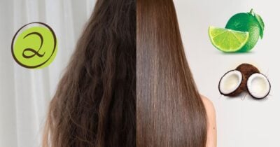 Salões de beleza não contam: progressiva caseira alinha a raiz do cabelo com 2 ingredientes (Foto Reprodução/Montagem/TV Foco/Canva/Paola)'