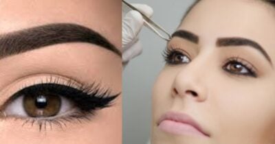 Sobrancelha certa muda tudo: o formato que afina e levanta o rosto redondo (Foto Reprodução/Montagem/TV Foco/Canva/Paola)