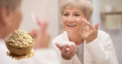 Hidratação natural promete acabar com linhas de expressão e deixa pele de porcelana em mulheres 60+ (Foto Reprodução/Montagem/TV Foco/Canva/Paola)