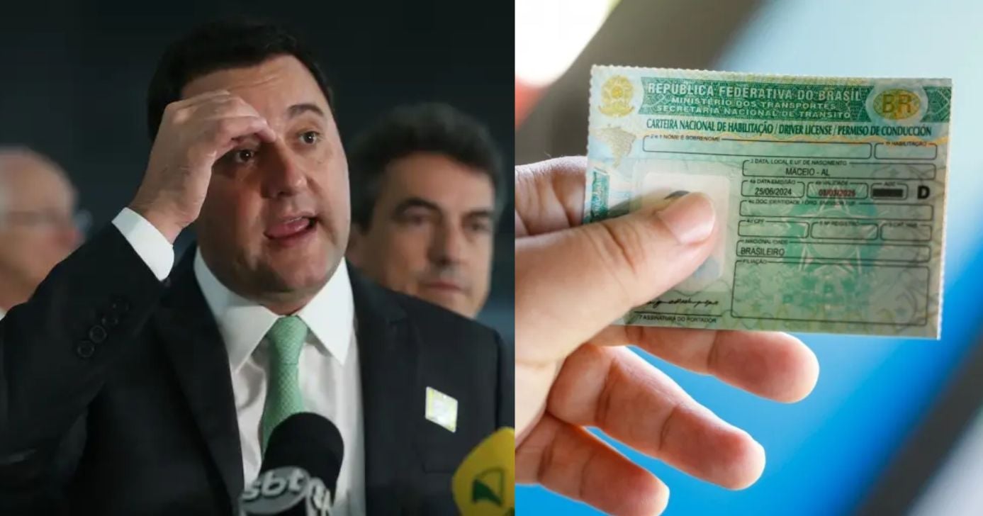 Curitiba libera 2 grupos do uso da CNH durante a gestão Ratinho Jr.; veja quem se beneficia (Foto Reprodução/Montagem/TV Foco/Valter Campanato/Agência Brasil)