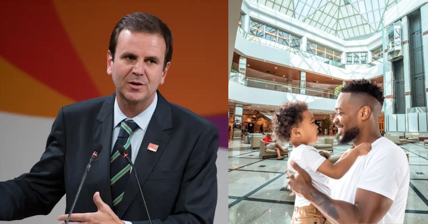 Decreto de Eduardo Paes em vigor e muda regra dos shoppings no Rio de Janeiro (Foto Reprodução/Montagem/TV Foco/Marcelo Camargo/Agência Brasil)