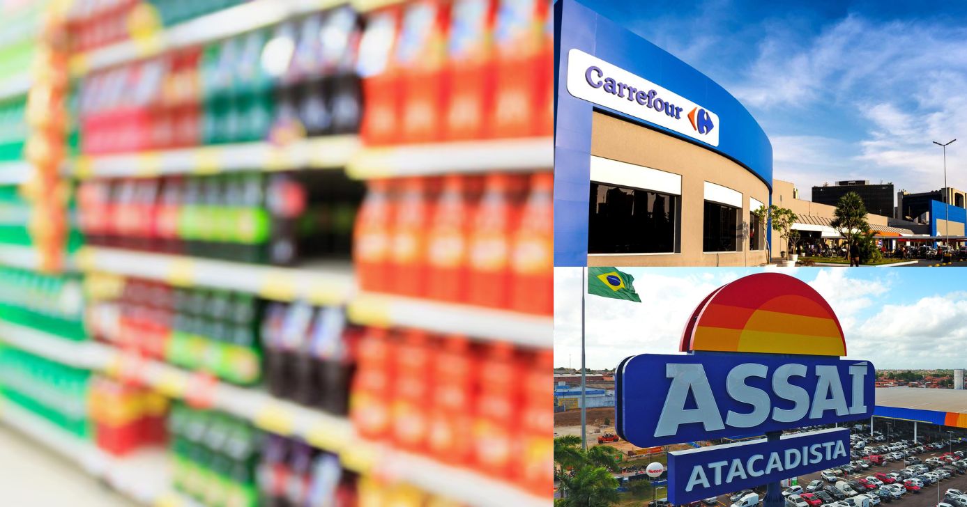 Descanse em paz: A despedida de 4 refrigerantes famosos nos mercados Assaí, Carrefour e mais redes deixa consumidores perplexos (Foto Reprodução/Montagem/TV Foco/Canva/Paola)