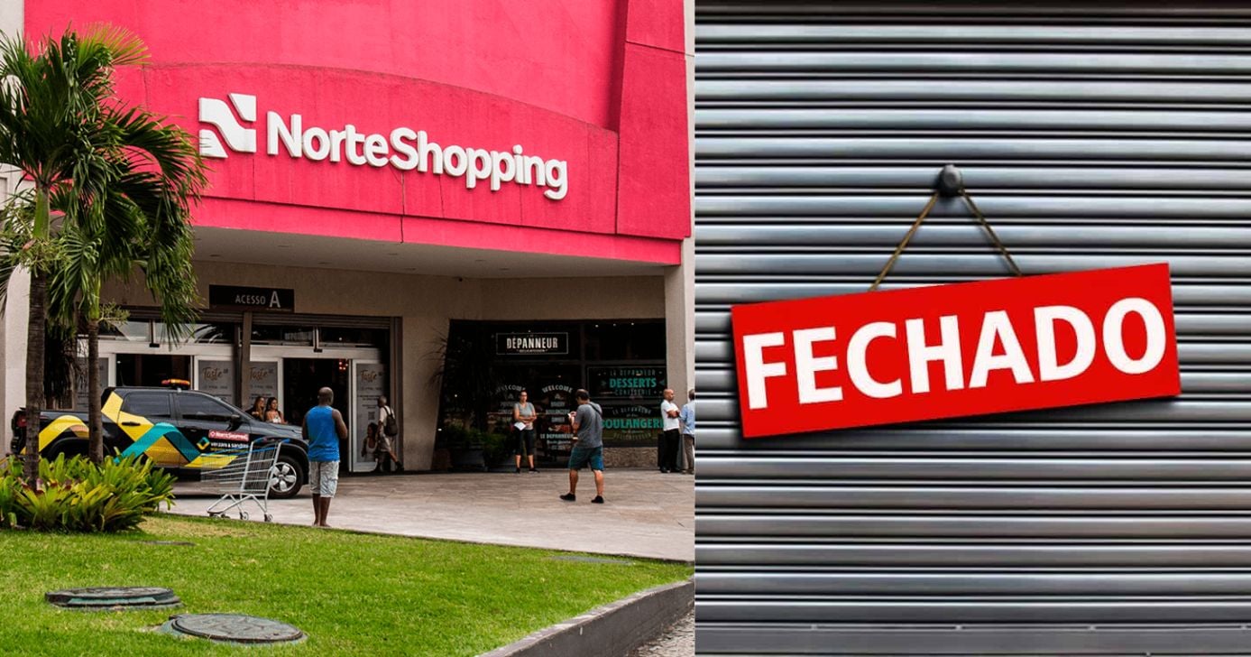 “Chegou ao fim”: Restaurante famoso fecha as portas no Norte Shopping após 28 anos (Foto Reprodução/Montagem/TV Foco/Canva/Paola)