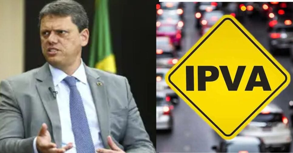 Isenção do IPVA em SP: Tarcísio sanciona nova lei e garante alívio no bolso de motoristas em 2026 (Foto Reprodução/Montagem/TV Foco/Marcelo Camargo/Agência Brasil)
