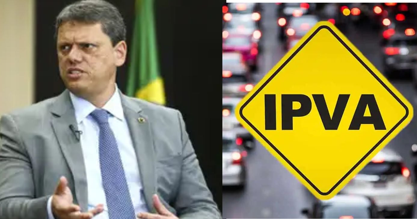 Isenção do IPVA em SP: Tarcísio sanciona nova lei e garante alívio no bolso de motoristas em 2026 (Foto Reprodução/Montagem/TV Foco/Marcelo Camargo/Agência Brasil)